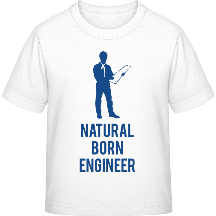Natural Born Engineer Kinderen T-shirt contain pic