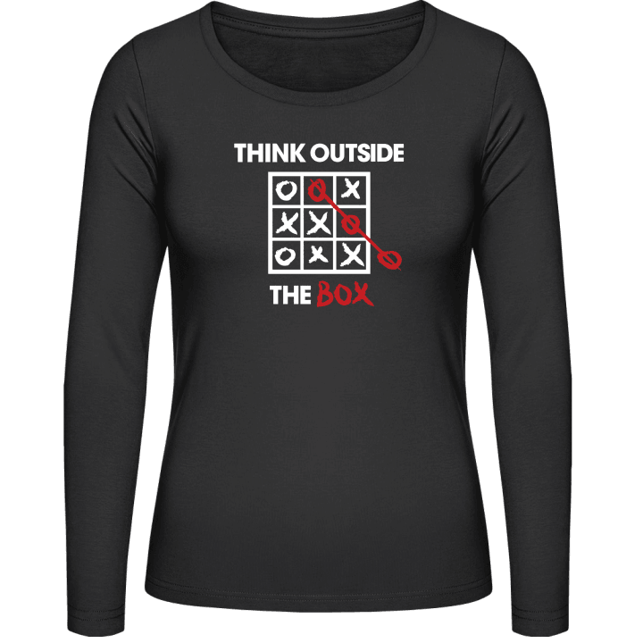 Think Outside The Box Vrouwen Lange Mouw Shirt 0 image