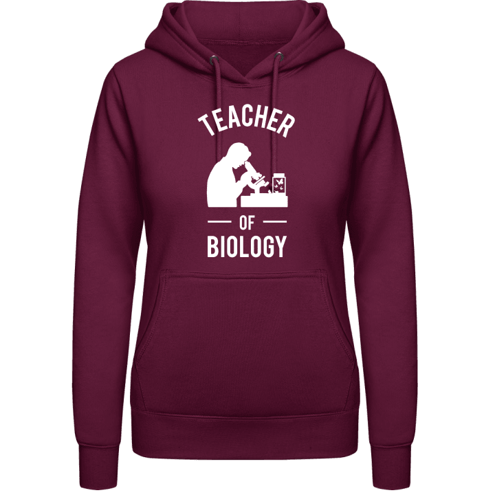 Teacher Of Biology Vrouwen Hoodie contain pic