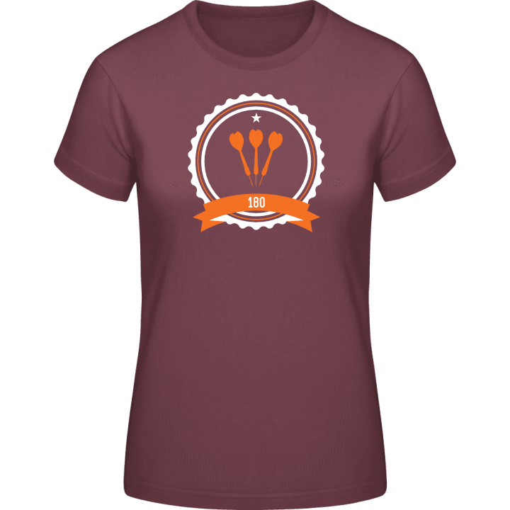 Darts 180 Points Vrouwen T-shirt contain pic