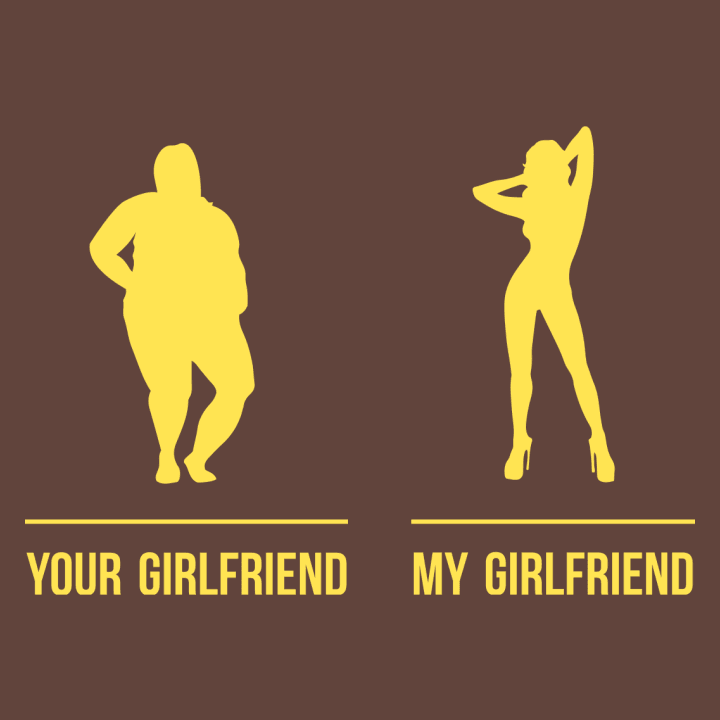 Your Girlfriend vs My Sexy Girlfriend Shirt met lange mouwen 0 image