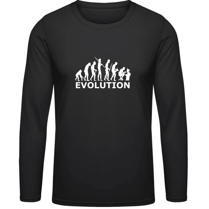 Geek Evolution Langarmshirt contain pic