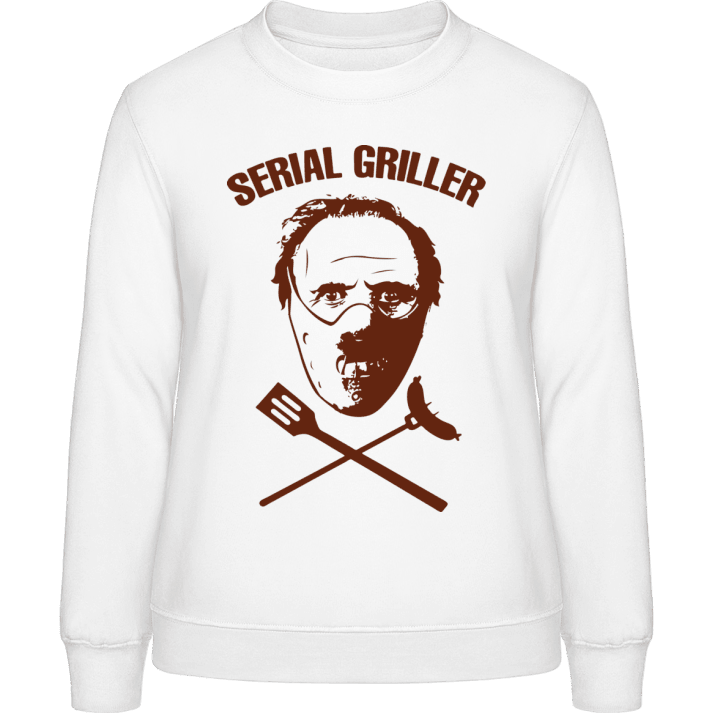 Serial Griller Sweatshirt för kvinnor contain pic