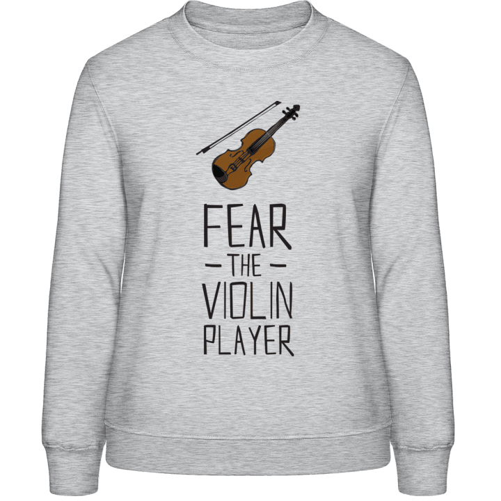 Fear The Violin Player Sweatshirt för kvinnor contain pic