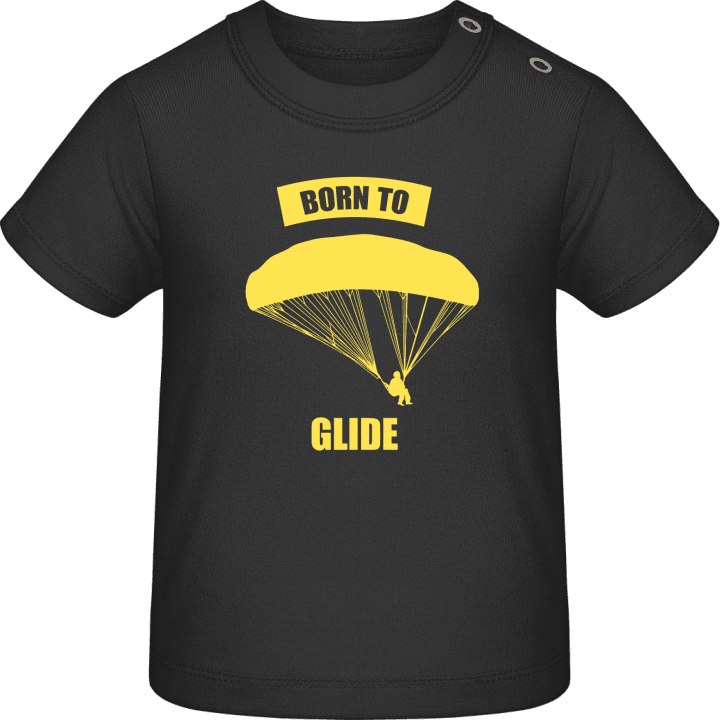 Born To Glide Camiseta de bebé contain pic