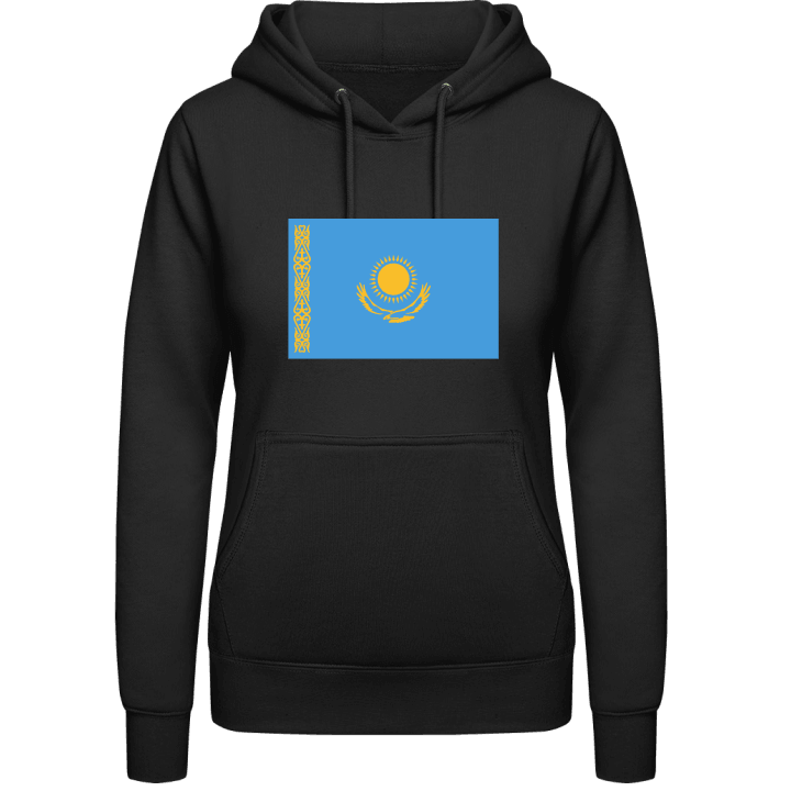 Flag of Kazakhstan Vrouwen Hoodie contain pic