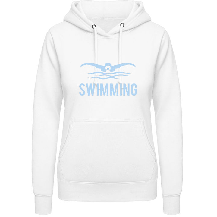natación Silhouette Sudadera con capucha para mujer contain pic