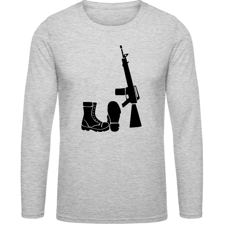 Boots And Machine Gun T-shirt à manches longues 0 image