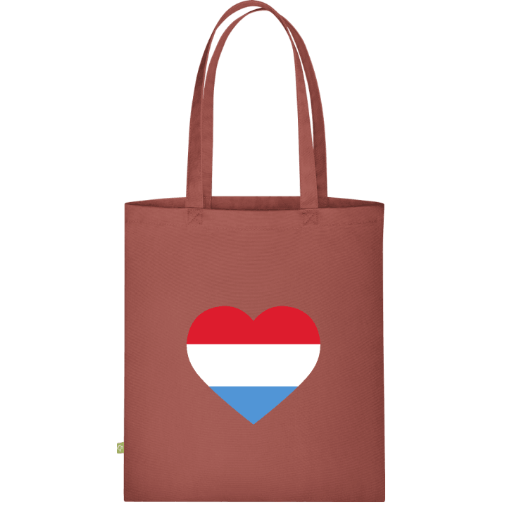 Netherlands Heart Flag Väska av tyg contain pic