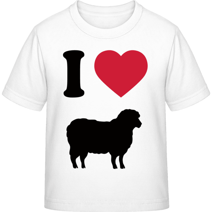 I Love Black Sheeps T-shirt för barn 0 image