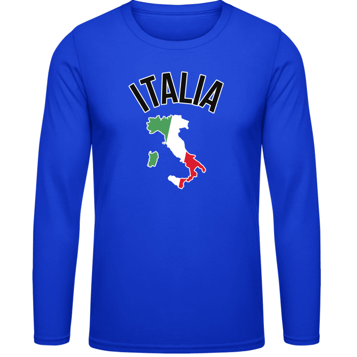 Italia Map Langarmshirt 0 image