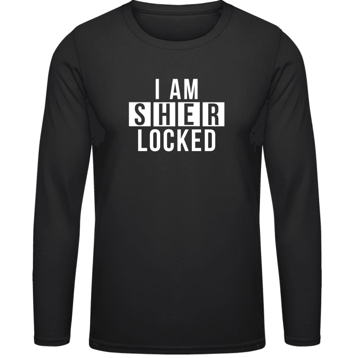 I am SHER LOCKED Langarmshirt 0 image