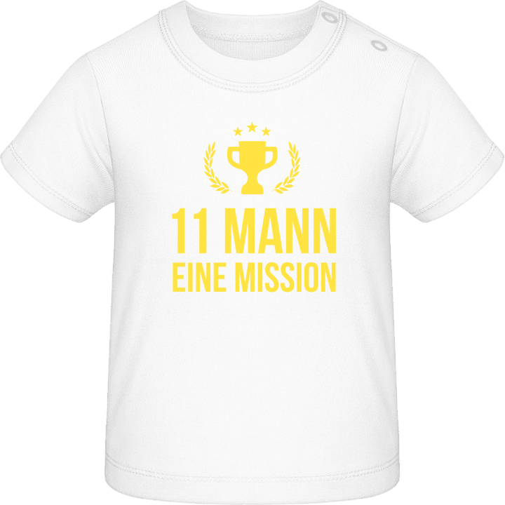 11 Mann eine Mission Baby T-Shirt contain pic
