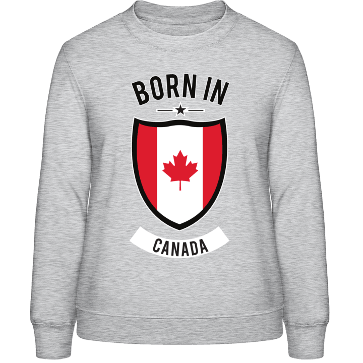 Born in Canada Felpa donna 0 image