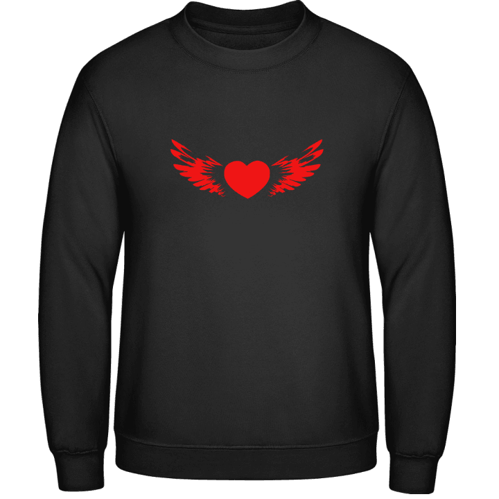 Heart Wings Sweatshirt contain pic