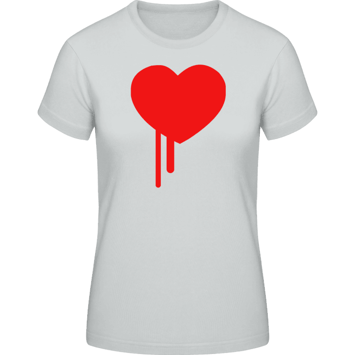 Hjärta Blod T-shirt för kvinnor contain pic