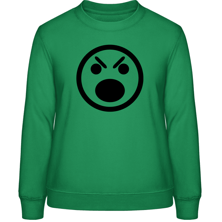 Shirty Smiley Sweatshirt för kvinnor contain pic