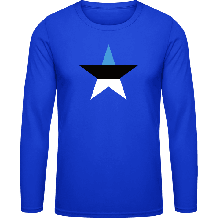 Estonian Star Shirt met lange mouwen contain pic