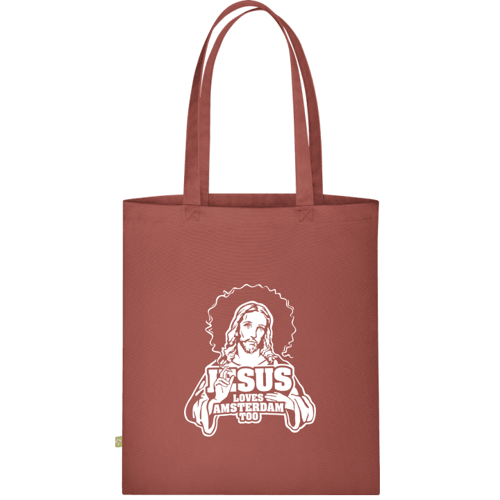 Jesus Loves Amsterdam Too Stofftasche contain pic