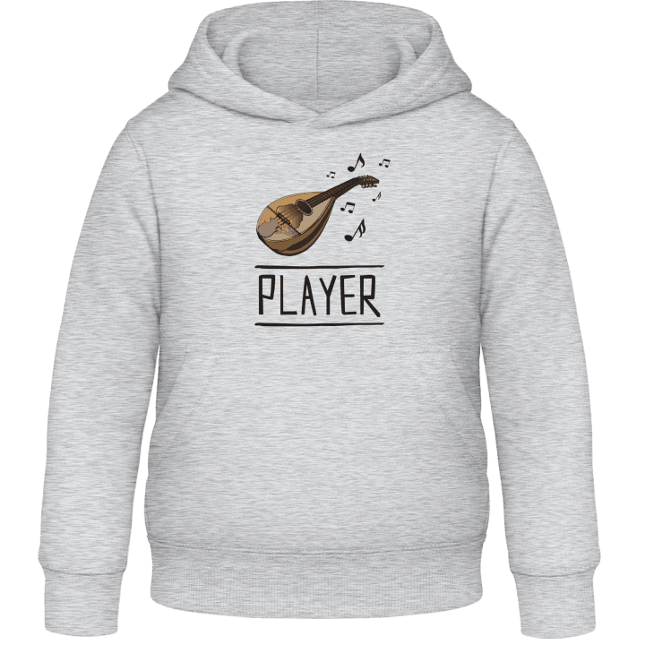 Mandolin Player Kids Hoodie contain pic