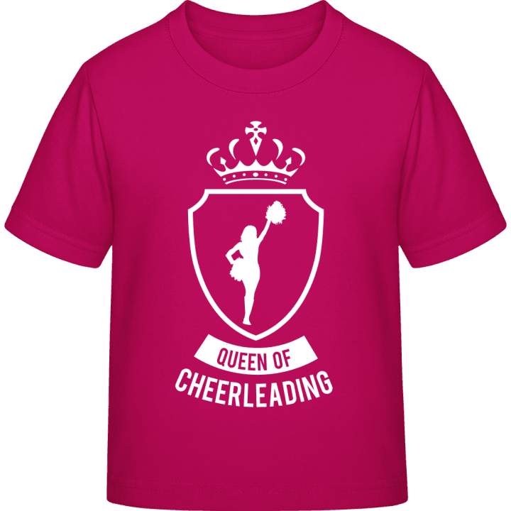 Queen Of Cheerleading T-shirt för barn contain pic