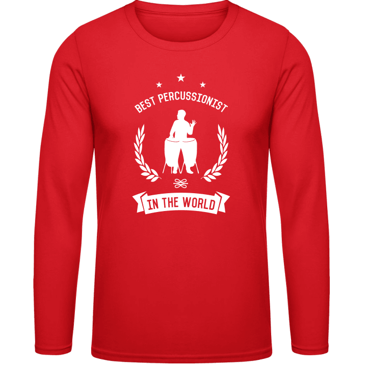 Best Percussionist In The World T-shirt à manches longues 0 image