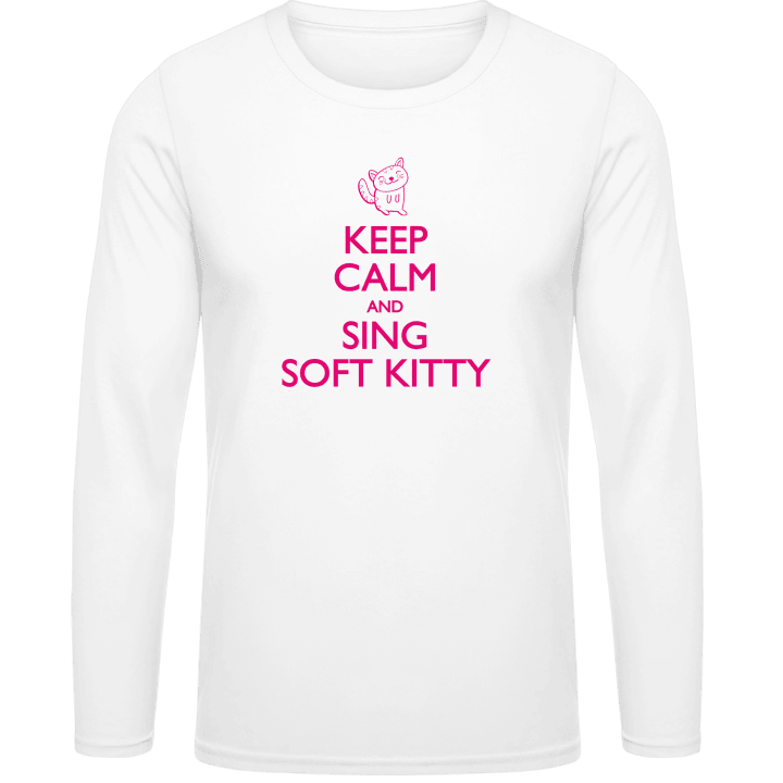 Keep calm and sing Soft Kitty T-shirt à manches longues contain pic
