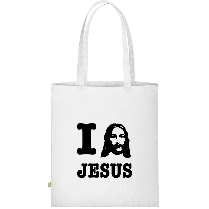 I Love Jesus Väska av tyg contain pic