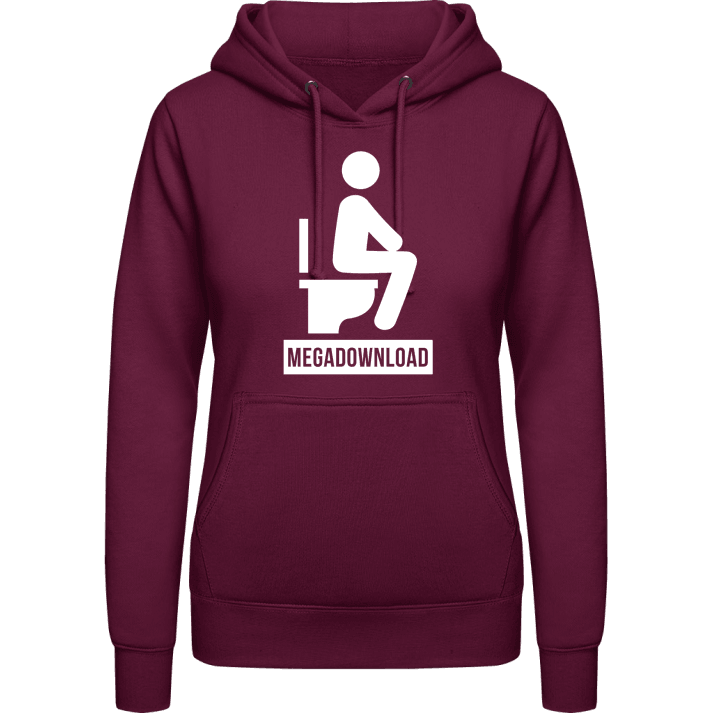 Megadownload Toilet Vrouwen Hoodie contain pic