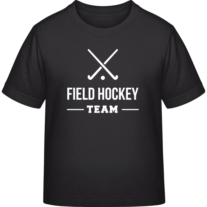 Field Hockey Team T-skjorte for barn contain pic