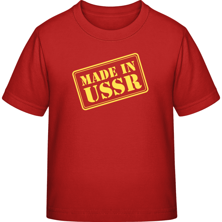 Made In USSR Camiseta infantil contain pic