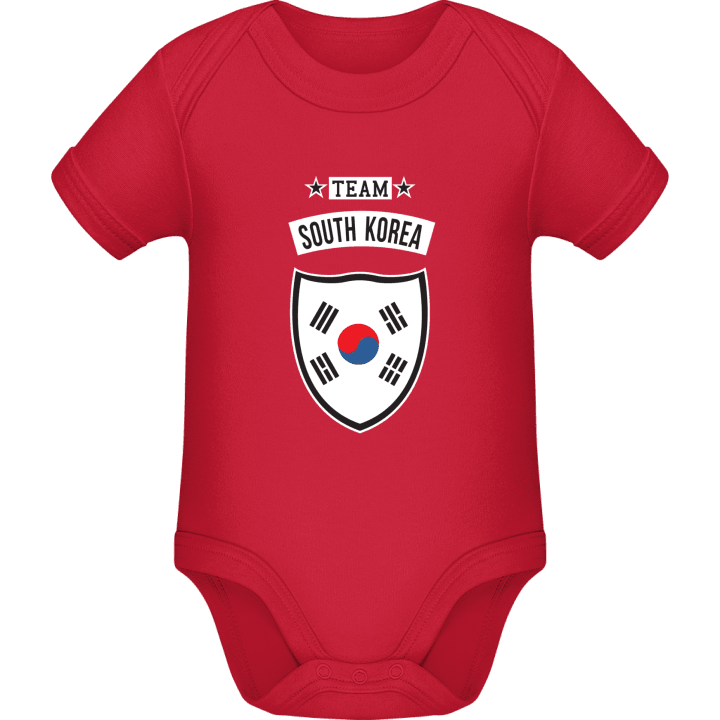 Team South Korea Baby romper kostym contain pic