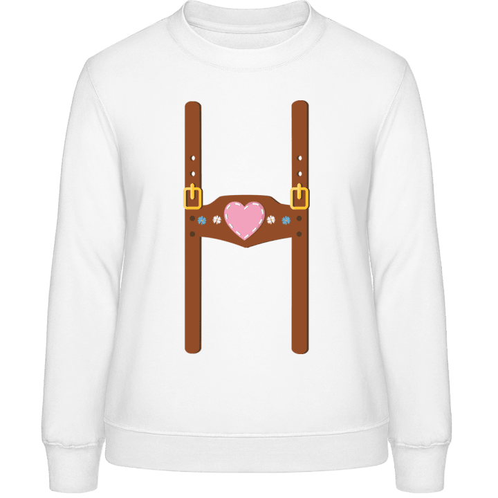 Bavarian Lederhose Sweatshirt för kvinnor 0 image