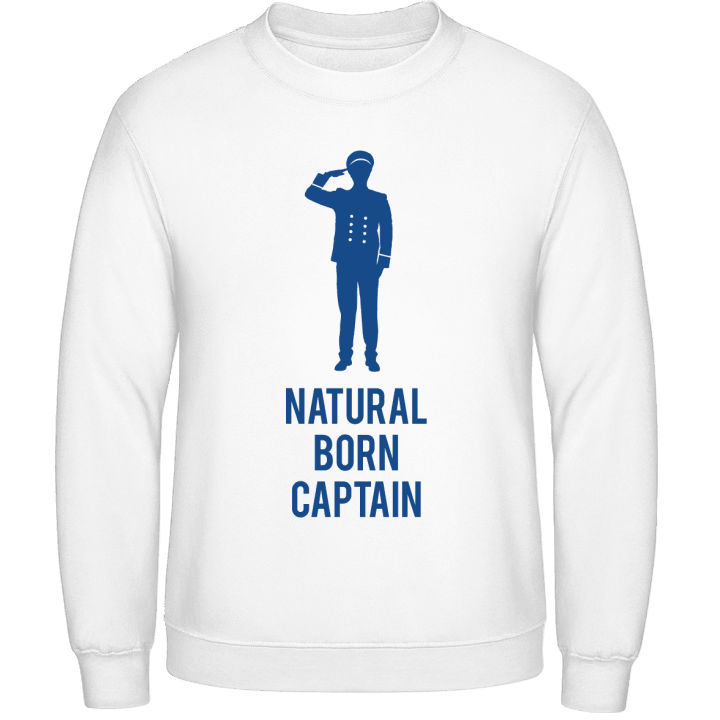 Natural Born Boat Captain Sweatshirt contain pic
