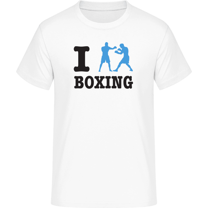 I Love Boxing T-skjorte contain pic