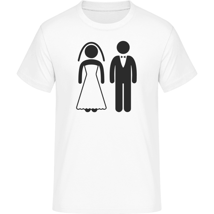 Groom And Bride Camiseta contain pic