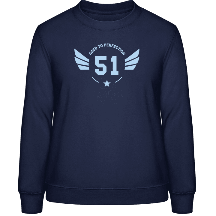 51 Years Aged to perfection Sweat-shirt pour femme 0 image