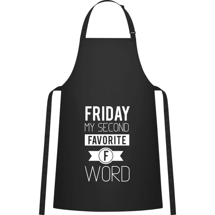 Friday my second favorite F word Kitchen Apron 0 image