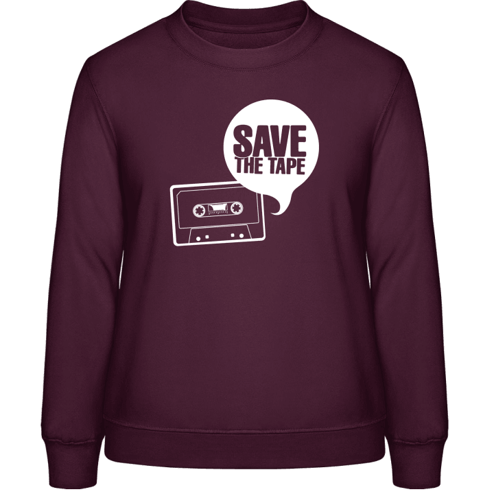 Save The Tape Frauen Sweatshirt contain pic