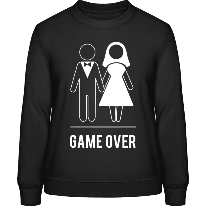 Game Over white Sweat-shirt pour femme contain pic