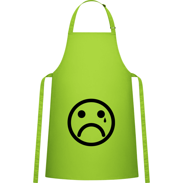 Crying Smiley Kitchen Apron contain pic