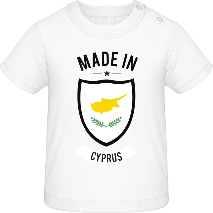 Made in Cyprus T-shirt bébé contain pic