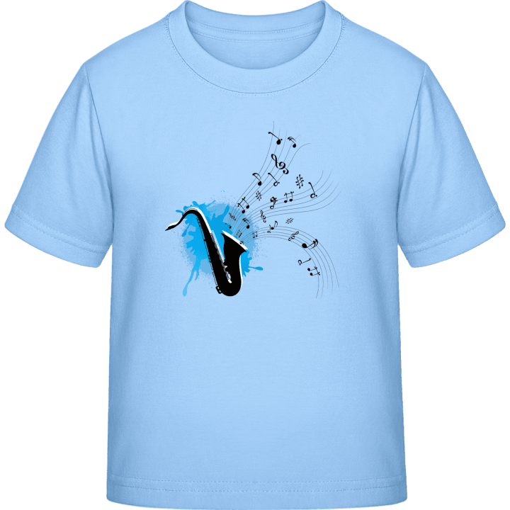Saxophone Music Kinder T-Shirt contain pic
