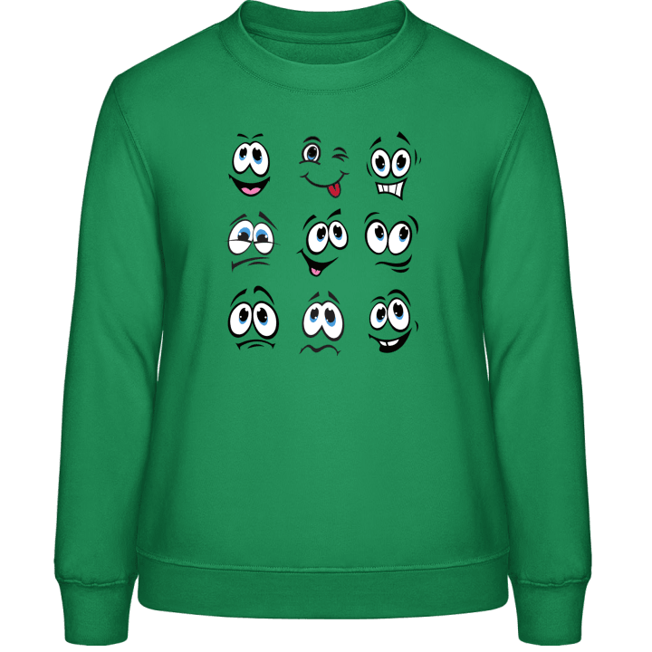 My Emotional Personalities Sweatshirt för kvinnor contain pic