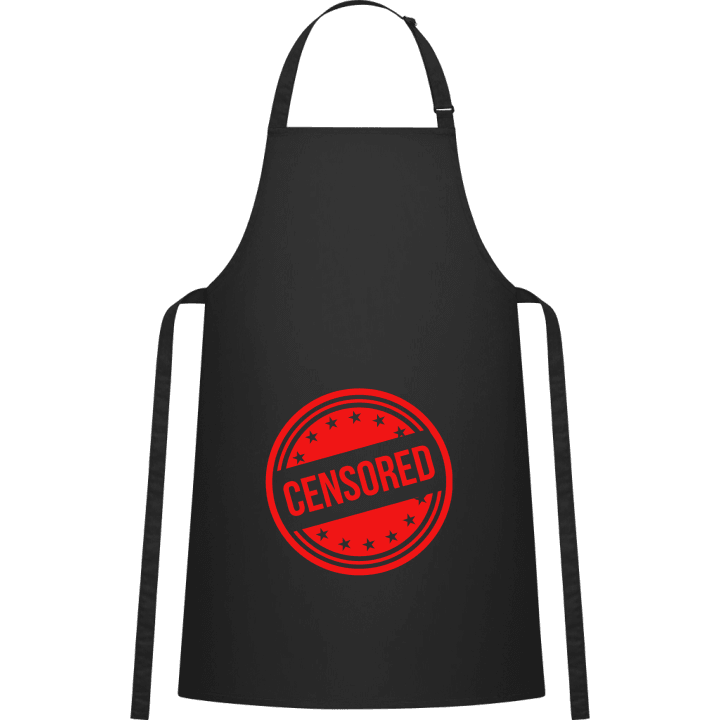 Censored Kitchen Apron contain pic