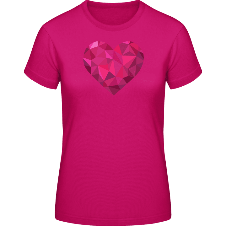 Blood Diamond Heart T-shirt för kvinnor 0 image