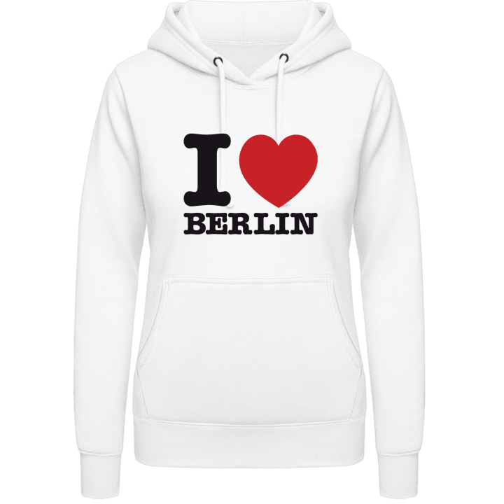 I love Berlin Felpa con cappuccio da donna contain pic