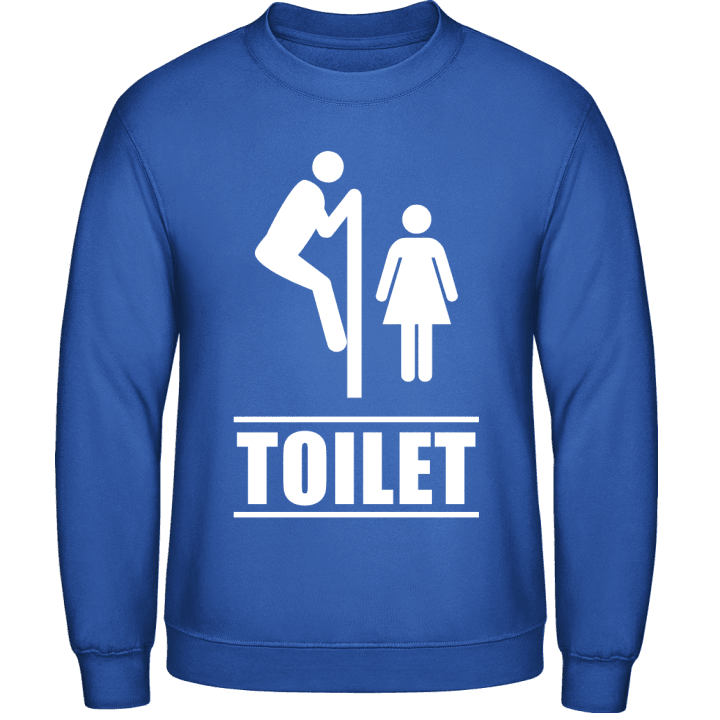 Toilet Illustration Sweatshirt 0 image