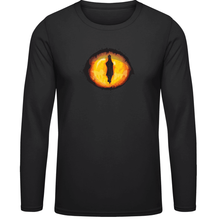 Scary Yellow Monster Eye T-shirt à manches longues 0 image