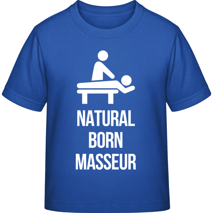 Natural Born Masseur T-shirt för barn contain pic